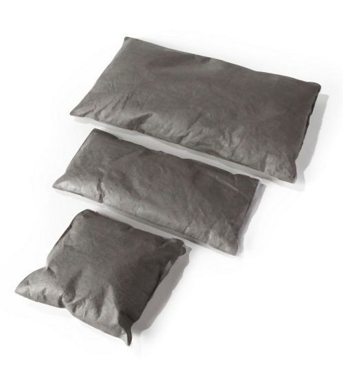 ENPAC Universal Absorbent Pillow, 18” x 18”, 16 Per Case, Grey, ENP 16UPIL1818