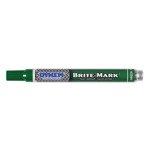 DYKEM Brite-Mark 916 Green, Medium Tip Markers, DYK-84007
