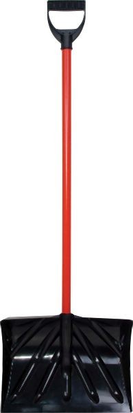 Ames Snow Shovel, Poly, 16In, Combo, Stl Hdl, Asbld, AME-1673300