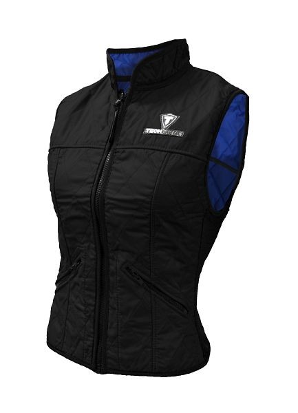 TechNiche Female Evaporative Cooling Deluxe Sport Vest, Black, M, 6530F-BK-M
