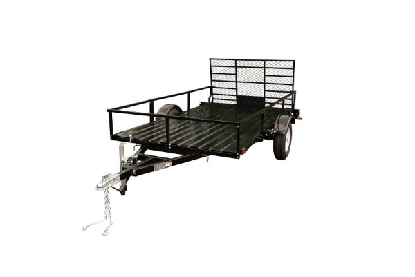 DK2 6FT X 10FT SINGLE AXLE UTILITY TRAILER KIT - WITH DRIVE UP GATE, MMT6X10