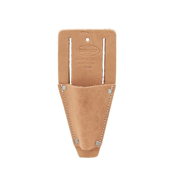 Bucket Boss Leather Open End Pliers Holder in Tan, Quantity: 6 cases, 55130