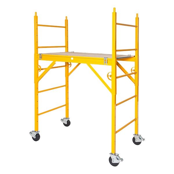 NU-WAVE "Classic" Complete Scaffold With 5 in. Casters, 78" H x 50" L x 29.5" W, 640CL W/PIC-5