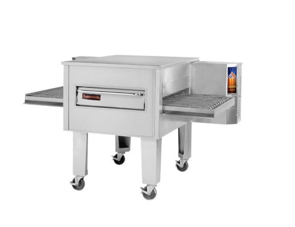 Sierra Conveyor Pizza Oven, electric, (1) 36"W conveyor belt, legs with casters (locking), C3236E