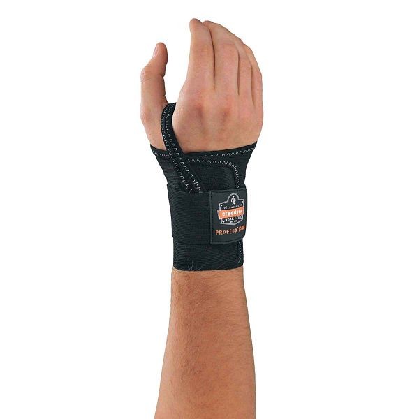 Ergodyne 4000 XL-Right Black Single Strap Wrist Support, ERG-70008
