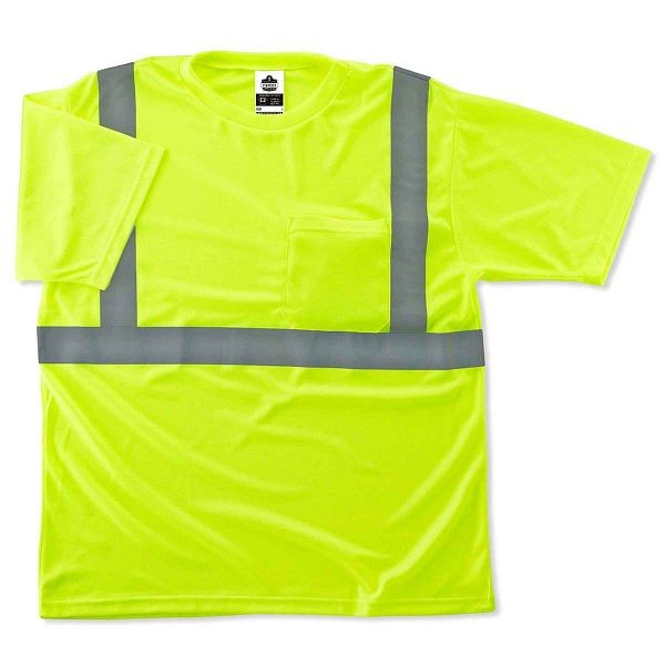 Ergodyne 8289 5XL Lime Type R Class 2 T-Shirt, ERG-21509
