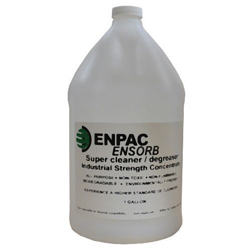 ENPAC ENSORB Degreaser, 1 Gallon Bottles, 4 Per Case, White, ENP D312CS