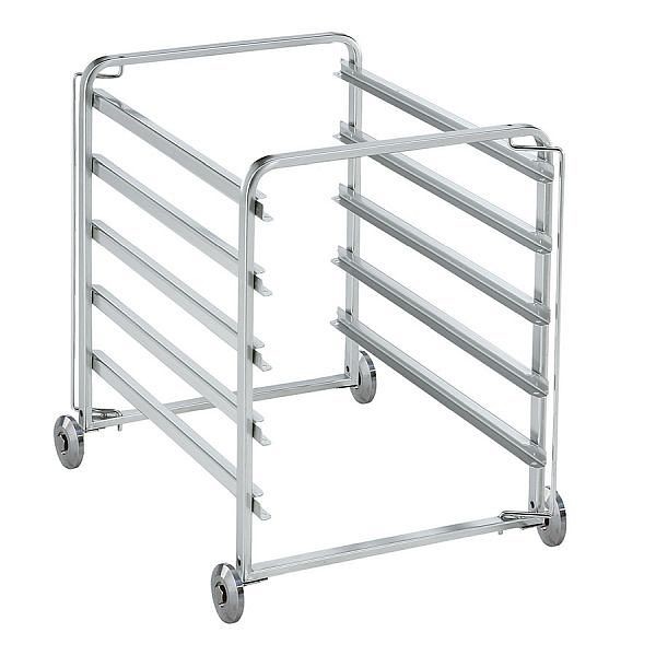 Electrolux Professional 5 Tray Rack with wheels, Full Size Sheet Pans, 3" (80mm) pitch for 62 ovens, 922611