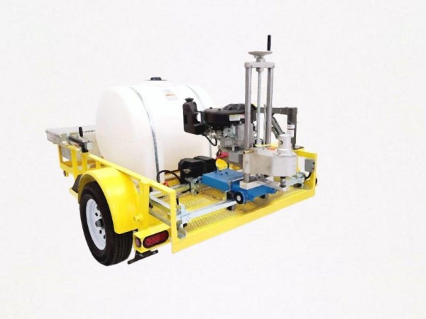 KOR-IT Trailer Mounted Core Drill Machines, with variable positioner, EK-160-G6