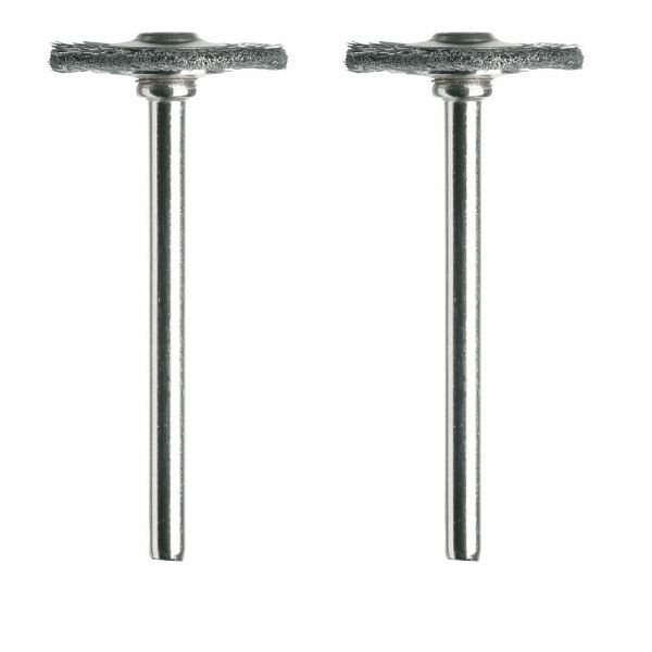 Dremel 3/4 In.. Carbon Steel Brushes (2 Pack), 26150428AB