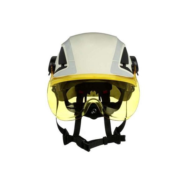 3M X5-SV03 Short Visor for X5000 Safety Helmet, Amber Anti-Fog Anti-Scratch Polycarbonate, ANSI/CSA, 3MS-X5-SV03