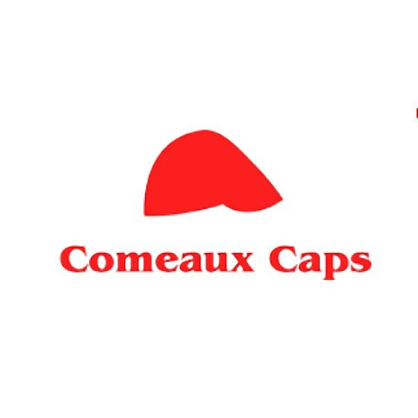 Comeaux Caps Size 6-1/2, 40612 Single Sided Caps with Stiff Brim In Assorted Comeaux Designs, COM-40612