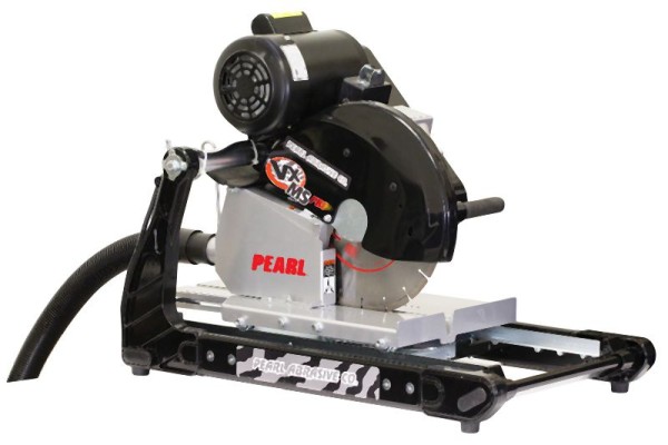 Pearl Abrasive 14 Inches, 2Hp Induction Motor Masonry / Brick Saw with Dust Collection Table, VX141MSPROD