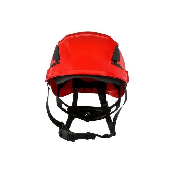 3M SecureFit Safety Helmet, X5005V-ANSI, Red, vented, 3MS-X5005V-ANSI