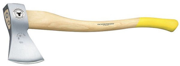 Ochsenkopf Universal Gold forestry axe, Hickory handle, Edge protector, Polished edge 120 mm, 700 mm long, OX 20 H-1257, 1591061