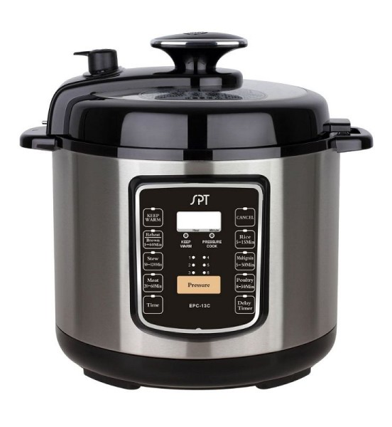 Sunpentown SC-886 3 Cup Stainless Steel Rice Cooker and Steamer