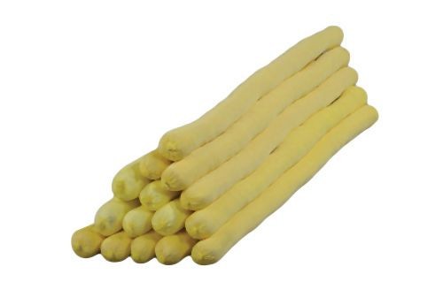 ENPAC Aggressive Absorbent Sock, 3” x 8’, 20 Per Case, Yellow, ENP 20HS38
