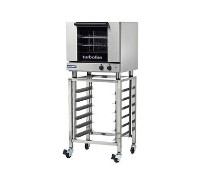 Moffat Turbofan E23M3 and SK23 Stand - Half Size Sheet Pan Manual / Electric Convection Oven on a Stainless Steel Stand, E23M3 and SK23 Stand