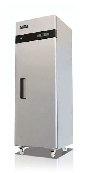 Migali 1 Door Reach-In Freezer, 28.7"x33.2"x83.8" (WxDxH), 134A, Lift Gate included, C-1F-HC+LG