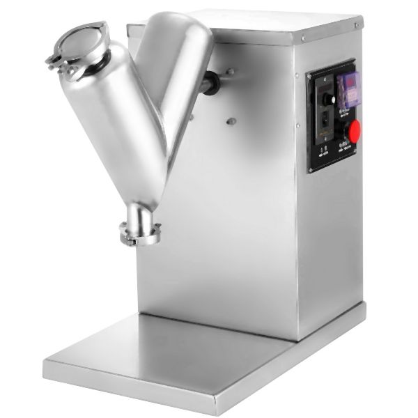 VEVOR V Powder Mixer Dry Powder Mixing Machine Max. Capacity 3.2L V Type Blender VH-8 KLHHJVH8X00000001V1