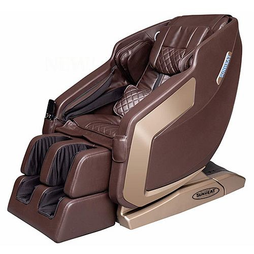 SUNHEAT MC8920 Massage Chair, Brown, 10008921