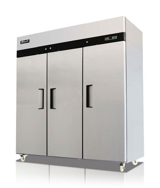 Migali 3 Door Reach-In Freezer, 77.8"x33.2"x83.8" (WxDxH), 290A, C-3F-HC