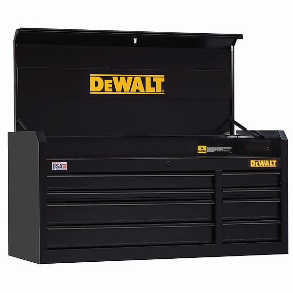 DeWalt 52" Wide 8-Drawer Tool Chest, 900 Series, DWST25182