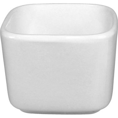 International Tableware Porcelain Square Stackable Ramekin (2oz), Bright White, Quantity: 36 pieces, FA-443