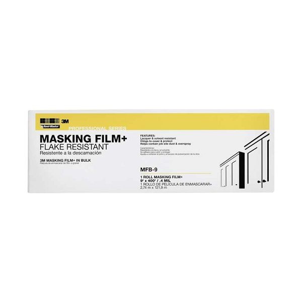 3M Hand-Masker Masking Film MFB-9, 9 ft x 400 ft x .31 mil (2,74 m x 121 m x .00787 mm), 3MI-051141903668
