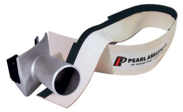 Pearl Abrasive Buf-Vac™ includes Vacuum Hose Port & Rubber Vacuum Shield, BUFVAC1