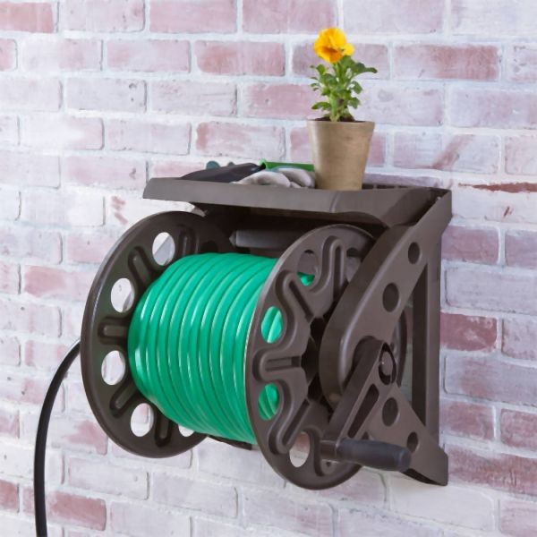 Liberty Garden Products Wall Mounted Hose Reel, 512