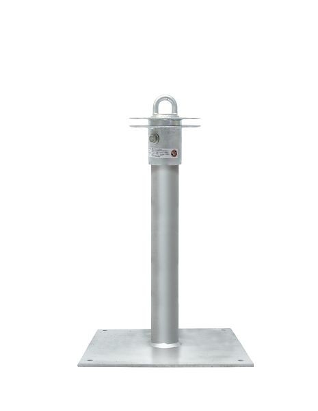 Super Anchor Safety CRA-4-24 HDG 24" with 4-Way Riser & Base Plate, 1042-4G