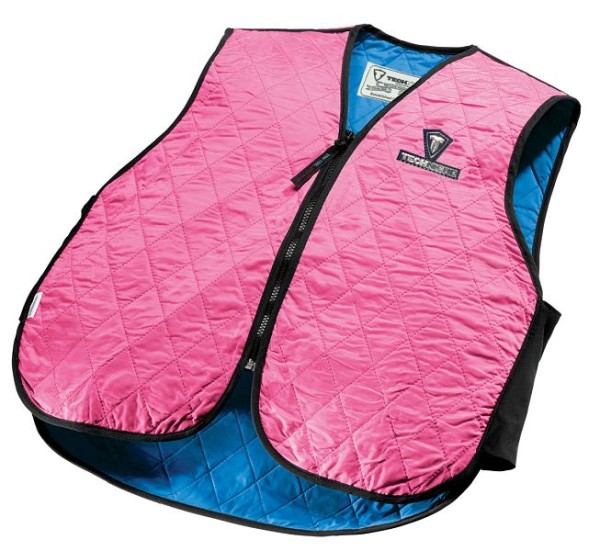 TechNiche Evaporative Cooling Sport Vest, Pink, M, 6529-PK-M