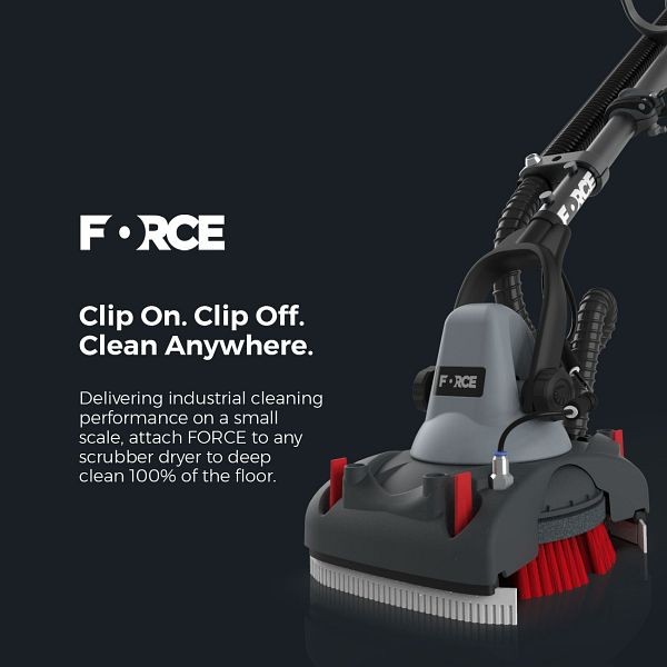 MotorScrubber FORCE, Scrubber with Suction, MSFORCE