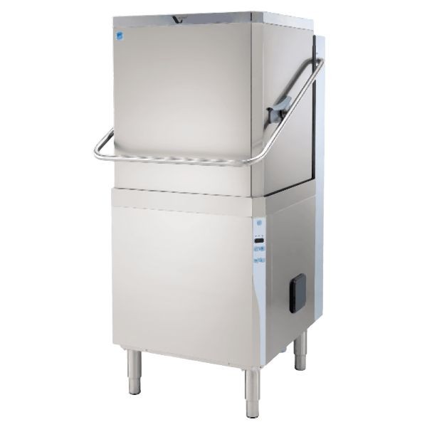 Veetsan Hood type insulated dishwasher with double skin hood, detergent and rinse aid dispenser, 63 racks/h, 208V/ 1ph/ 60Hz, 504294