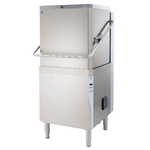 Veetsan Hood type insulated dishwasher with double skin hood, detergent and rinse aid dispenser, 63 racks/h, 208V/ 3ph/ 60Hz, 504291
