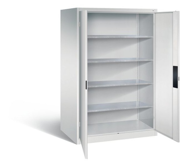 CP Furniture Hinged door cabinet, 2 doors, 4 shelves, H 1950 x W 1200 x D 800 mm, 8934-052