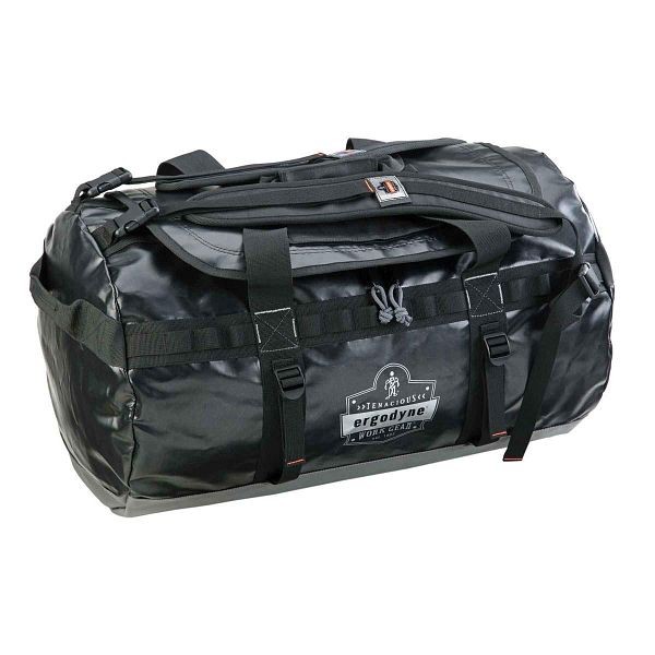 Ergodyne GB5030 S Black Water Resistant Duffel Bag, ERG-13030
