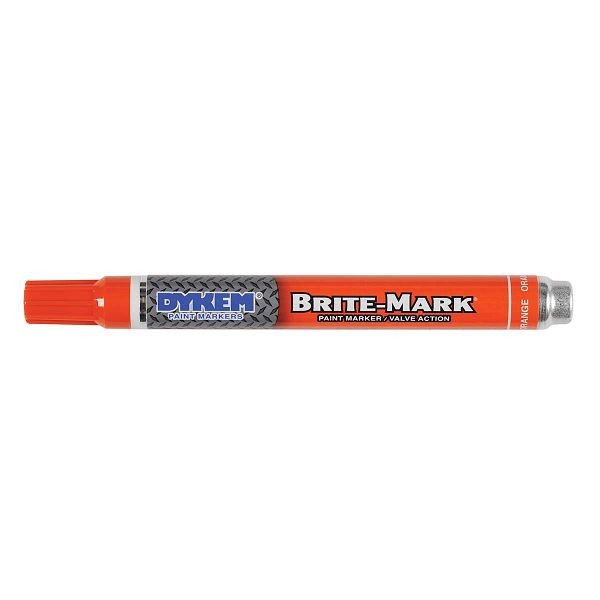 DYKEM BRITE-MARK 916 Orange, Medium Tip Markers, Qty: 12 pieces, DYK-84005