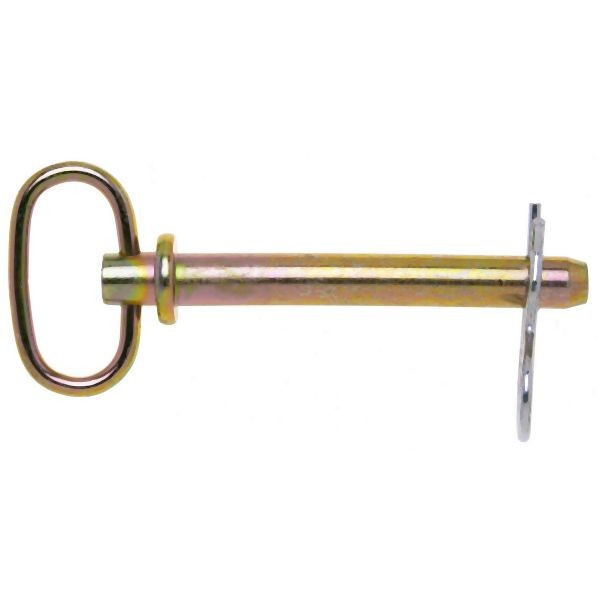 Apex 1" X 4-1/2" Hitch Pin with Clip, Yellow Chromate, CAM-T3899744