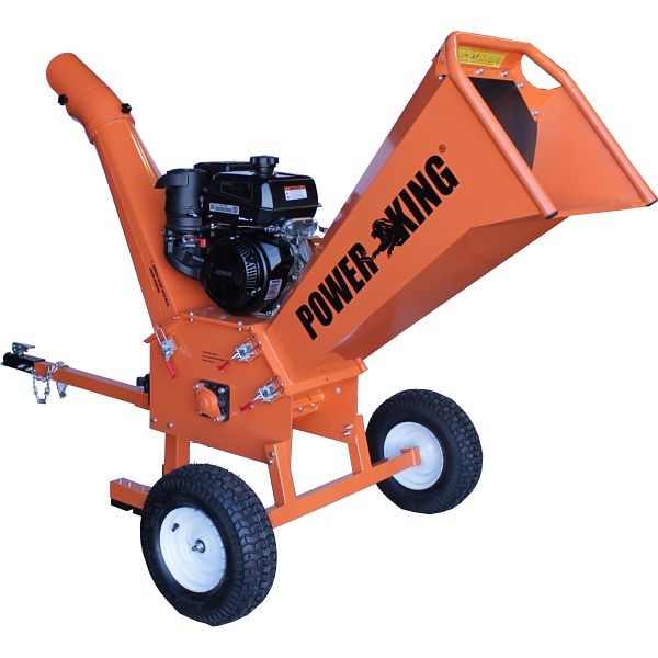 Power King 4 Inch 9.5HP Chipper Shredder with Kohler Engine, Extra Blade, and Wheel Base Extension, PK0903
