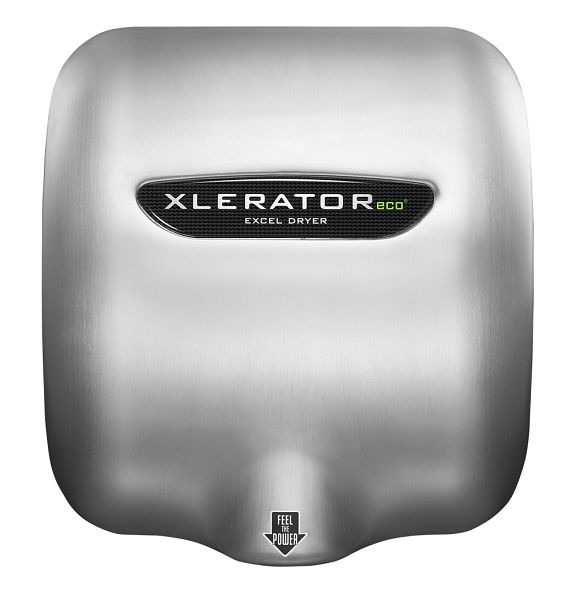 Excel XLERATOReco® Hand Dryer Brushed Stainless Steel, XL-SB-ECO-1.1N-XXX