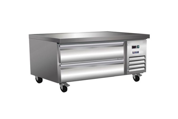 IKON REFRIGERATION Chef Base Refrigerator, 38"W x 31-9/10"D x 26"H, (2) drawers, ICBR-38