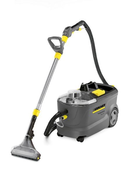 Kärcher Puzzi 10/1 Carpet extractor with 98.5" spray hose with integrated water feed and hand tool, 1.100-133.0