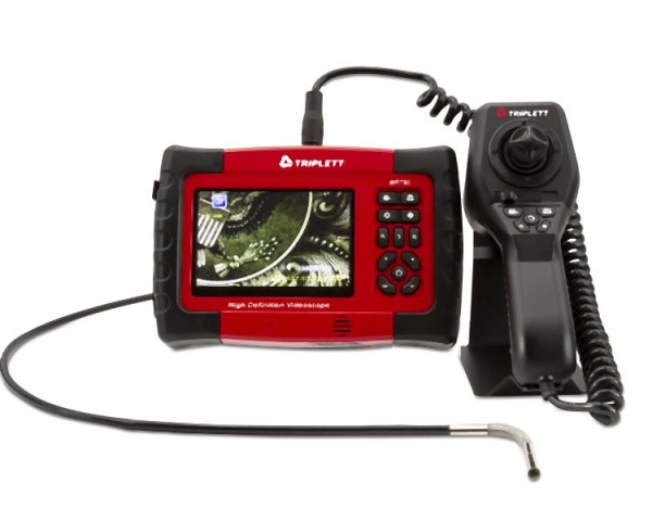 Triplett 5" Display, High Definition Articulating Videoscope, 6mm camera, BR750