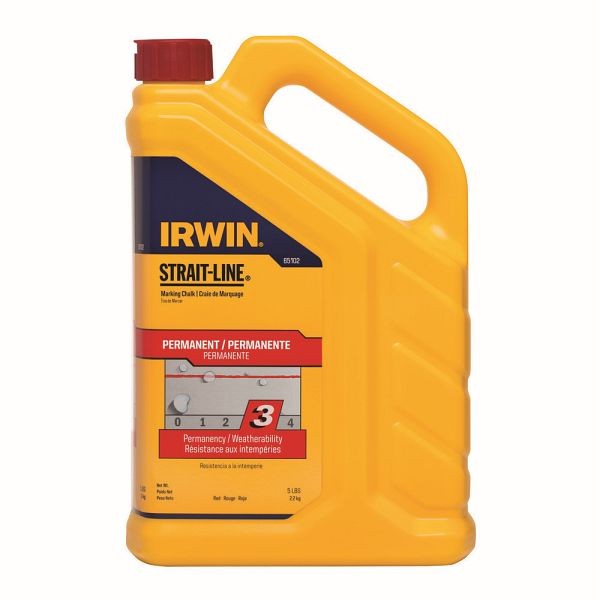 Irwin 5 Lb Red Chalk Permanent, 65102