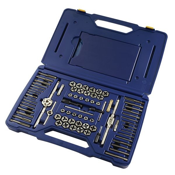 Irwin 117 Pieces Metric and Standard (SAE) Tap and Die Set, 26377